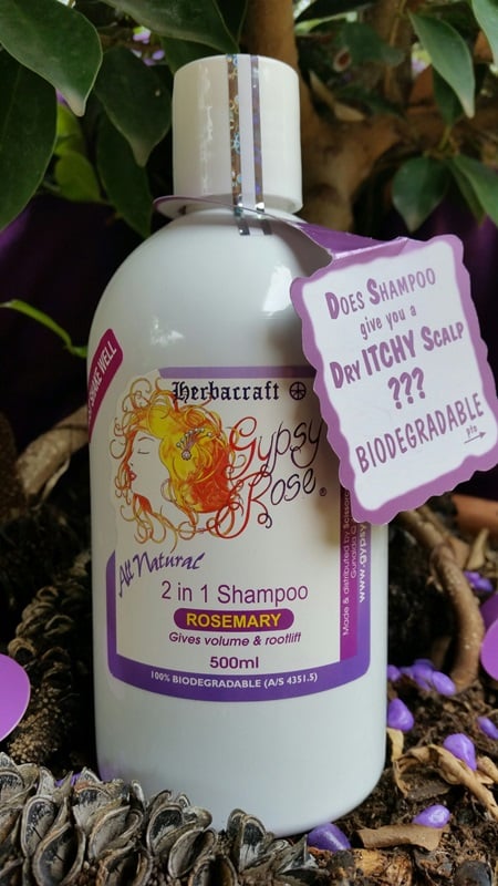 Gypsy Rose Rosemary 2-in-1 shampoo