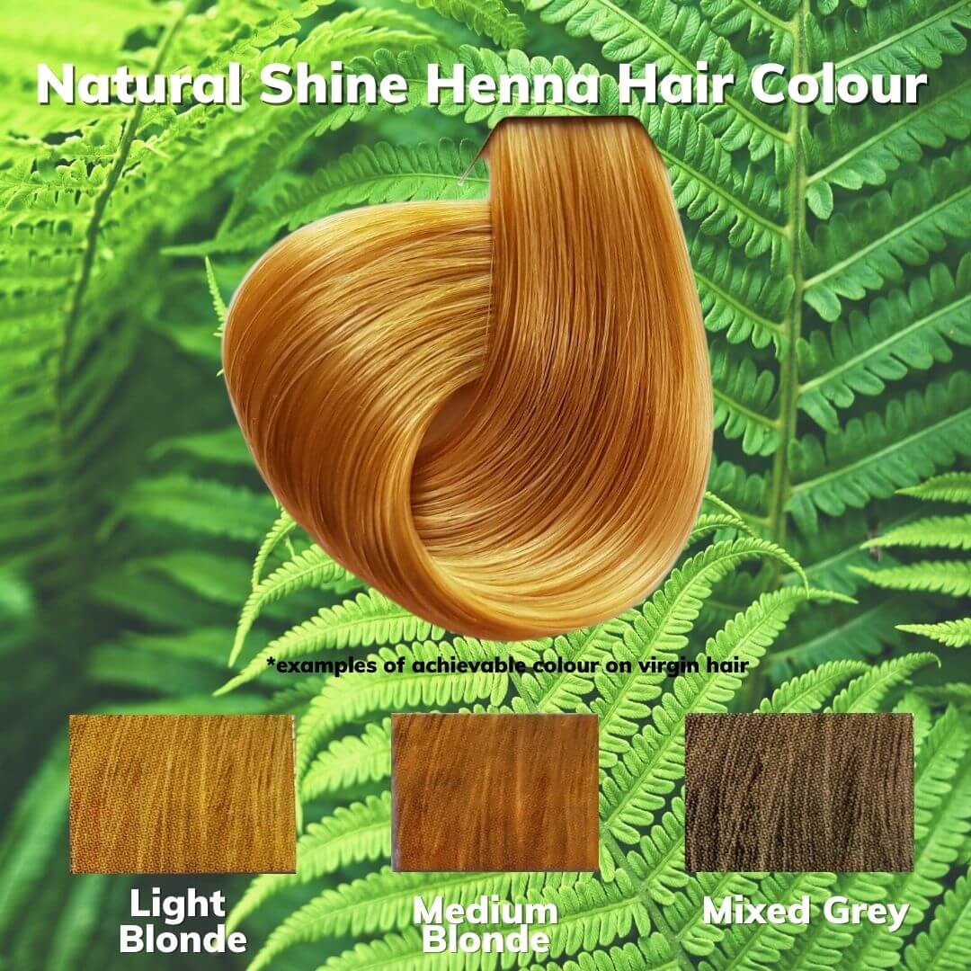 Natural Shine Henna Hair Treatment - Gypsy Rose Australia